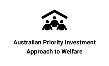 Australian Priority Investment Approach to Welfare